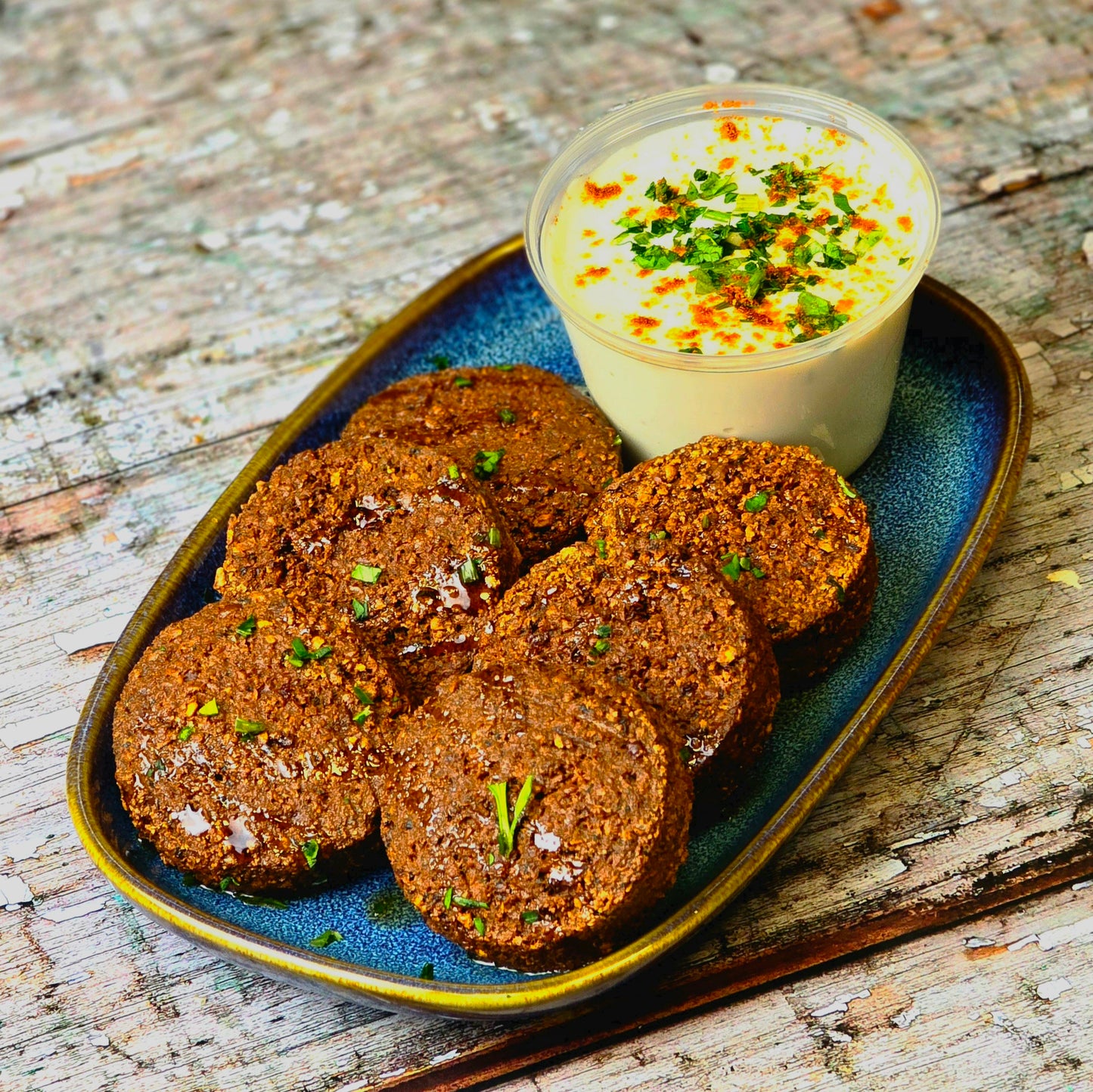 FELAFEL WITH TAHINI DIP