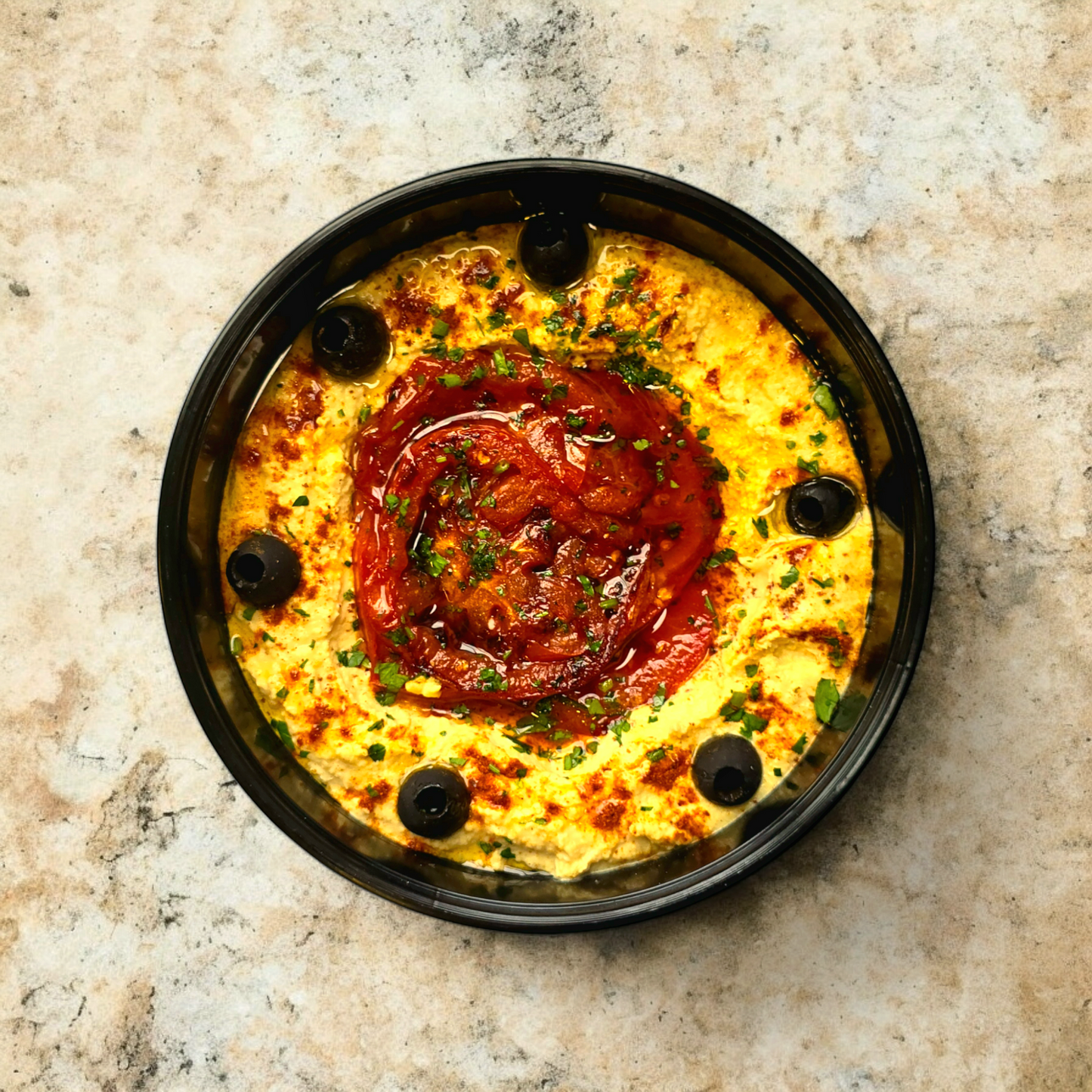 CHILLI TOMATO HUMMUS